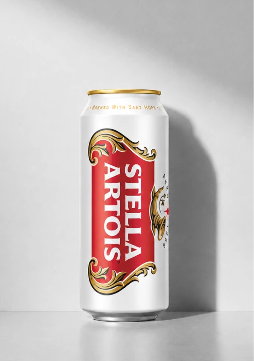 스텔라 아르투아 500ml 캔 스텔라 아르투아 500ml 캔 제품 이미지입니다.
