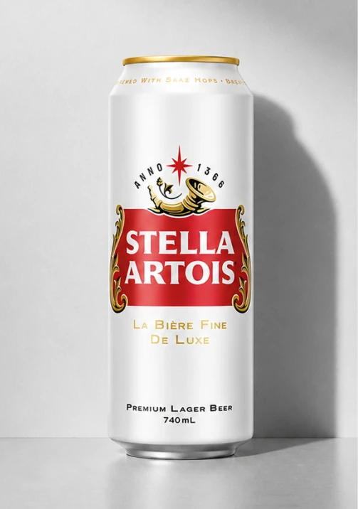 스텔라 아르투아 740ml 캔 스텔라 아르투아 740ml 캔 제품 이미지입니다.